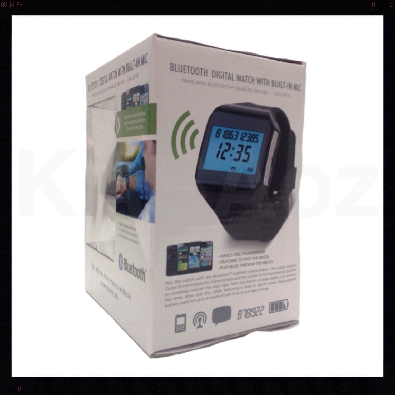 bluetooth digital watch