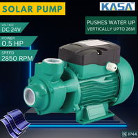 Kasa 24v DC Solar Pressure Water Pump Copper Motor Double Impeller 370W