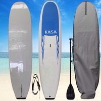 NEW 11' STAND UP PADDLE BOARD SOFT SUP SURFBOARD LONGBOARD FREE CARRY BAG PADDLE