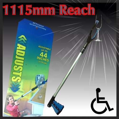 44" Reaching Pick Up Tool Aid Hand Grabber Reacher Clean Litter Picker Disabled 